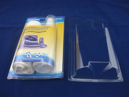 이동전화 액세서리 플라스틱 포장 박스 PVC 물집 박스 OEM / ODM