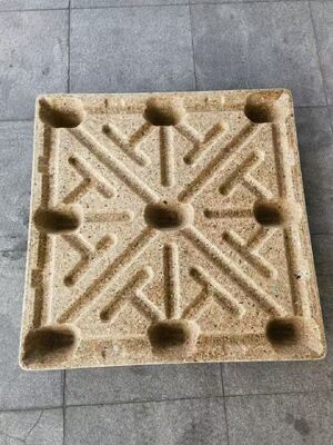 장거리 운송 및 내부 운송에 적합한 팽창률 5% 미만의 내구성이 뛰어난 압축 목재 팔레트